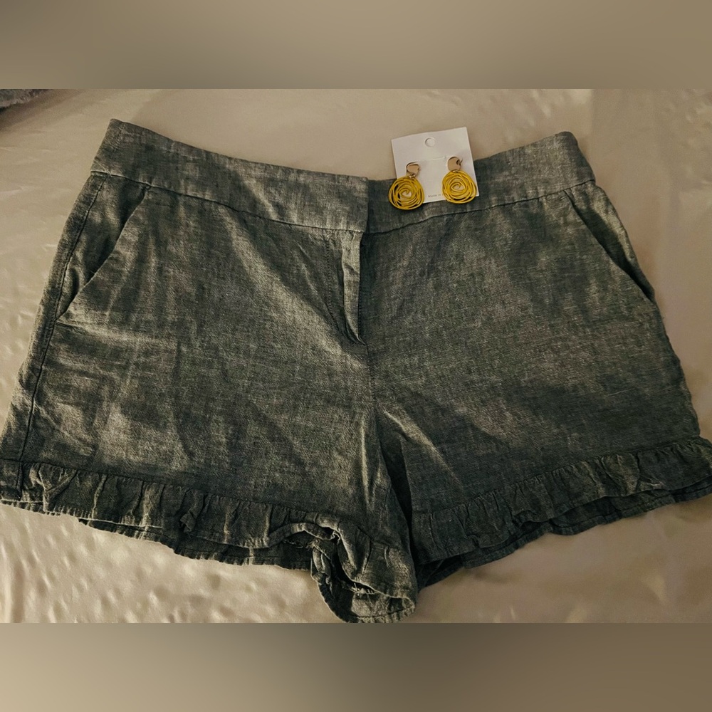 Women's Green Shorts